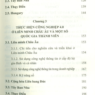 Công Nghiệp 4.0 Ở Liên Minh Châu Âu Và Một Số Nước Thành Viên (Sách chuyên khảo)