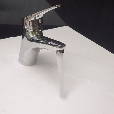 Vòi lavabo nóng lạnh Eurolife EL-6002 (Trắng bạc)