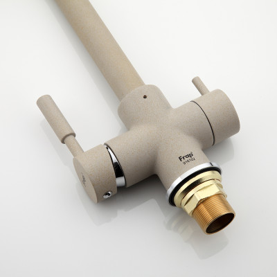 Vòi bếp 3 đường nước cần cứng Frap F4352-20