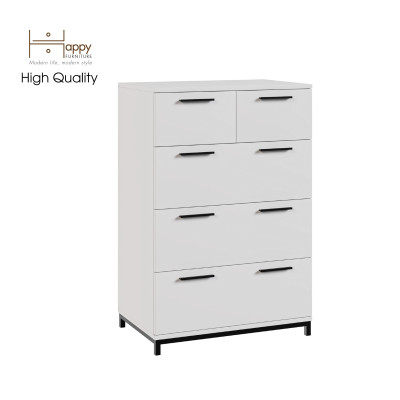 [Happy Home Furniture] LOUIS , Tủ lưu trữ 5 ngăn kéo - chân sắt , 68cm x 45cm x 102cm ( DxRxC), THK_062