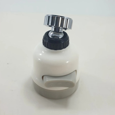 Đầu vòi rửa chén KG03 giúp tiết kiệm nước, có 3 chế độ phun, điều hướng 360 độ tăng áp lực nước gấp 300X(Tặng kèm 2 miếng dán treo đồ trong nhà bếp)- Hàng chính hãng