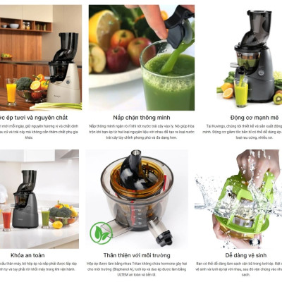 Máy Ép Chậm Kuvings C9000 (NS-924CBC2) (240W) - Hàng Chính Hãng