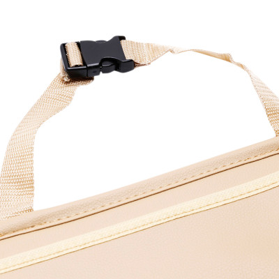 Túi Đựng Đồ Lưng Ghế Ô Tô CIND Da Pu Màu Kem