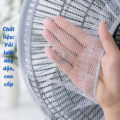Lưới Bọc Quạt An Toàn Cho Bé 40-50cm Màng Bọc Bảo Vệ Quạt Điện Đa Năng Áo Lưới Che Quạt Chống Bụi & An Toàn Trẻ Nhỏ-18 inch