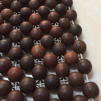 Chiếu hạt gỗ Trắc Mộc hạt 1,8cm - Chiếu hạt gỗ Mian ( video , hình thật )