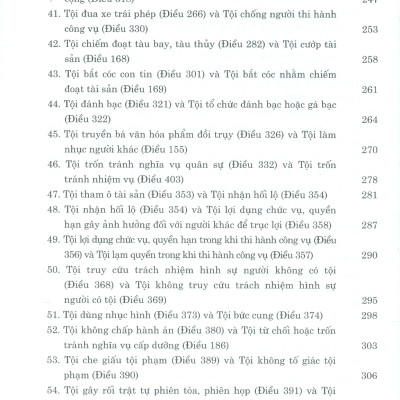 55 CẶP TỘI DANH DỄ NHẦM LẪN TRONG BỘ LUẬT HÌNH SỰ (HIỆN HÀNH) (Tái bản có sửa chữa, bổ sung - Năm 2022)