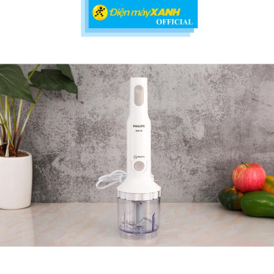 Máy xay sinh tố cầm tay đa năng Philips HR2537 - Hàng Chính Hãng