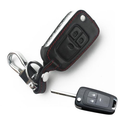 Bao Da Chìa Khóa Dành Cho Xe Chevrolet Cruze, Spark (Da Thật) Logo 3D