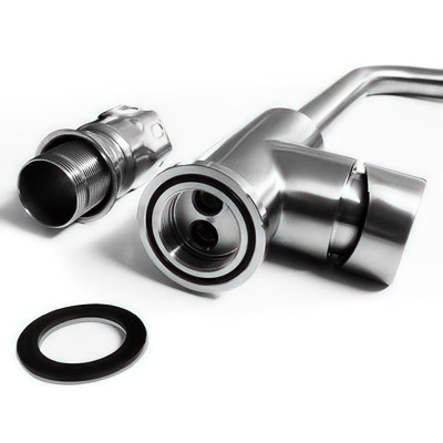 Vòi rửa chén nóng lạnh Inox SUS 304 đầu vòi xoay 360 độ Yamato 