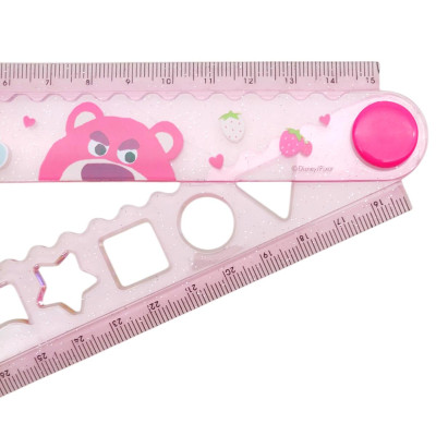 Thước Gập 30 cm Gấu Lotso - Ume DM0346-2T