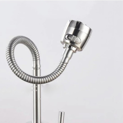 Vòi chén bẻ lạnh_Vòi rửa chén lạnh inox SUS 304 Cao Cấp _ Vòi Rửa Chén Lạnh Cần Bẻ Lò Xò Sử Dụng cho 2 Hộc Chậu