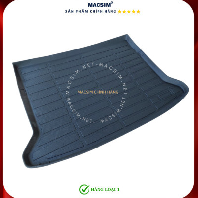 Thảm lót cốp xe ô tô SĐ Mazda CX30 nhãn hiệu Macsim chất liệu TPE cao cấp màu đen