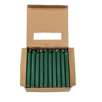 Hộp 30 nến taper Eden Candle FTRAMART EDC2324 cao 11 cm (Xanh rêu đậm)