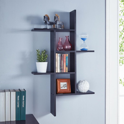 Kệ gỗ trang trí trưng bày hiện đại SMLIFE Willie