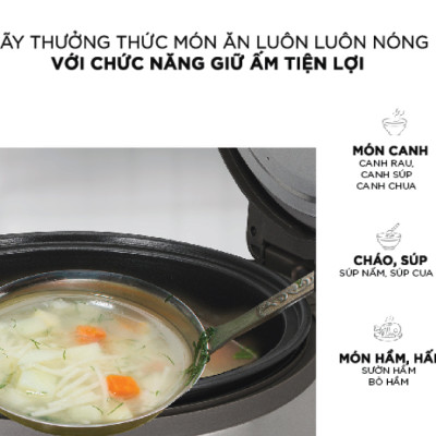 Nồi Cơm Điện Công Nghiệp Cuckoo CR-3555 - 1460W - 6.3L . Hàng Chính Hãng