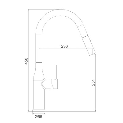 VÒI BẾP NGA CAO CẤP GAPPO G4398-41