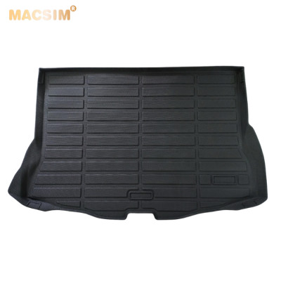 Thảm lót cốp xe ô tô Toyota Raize 2022-2024+ nhãn hiệu Macsim chất liệu TPE cao cấp màu đen