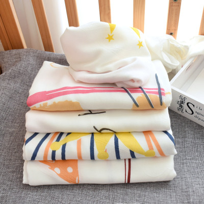 Chăn (mền) đũi cho bé từ sơ sinh đến tiểu học Bamboo Home chất liệu sợi tre thiên nhiên và sợi Cotton, siêu mềm mịn, 110x110cm - Hàng chính hãng BBH07