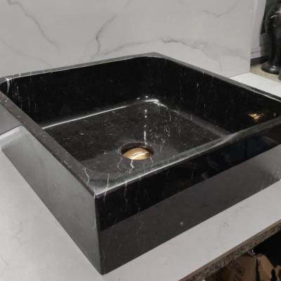 BỒN RỬA MẶT LAVABO BẰNG ĐÁ TỰ NHIÊN HIỆN ĐẠI