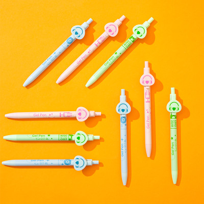 [Sơn Tùng M-TP Collection] Bút Bi Nước Mực Gel Bấm Ngòi 0.5 Nhanh Khô Siêu Mướt Nhiều Mực BST Limited Deli - Viết Bi Học Sinh Văn Phòng - EG17-BL