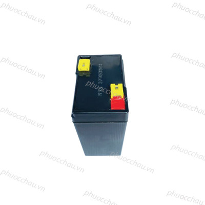 Ắc Quy LONG WP5-6 6V-5AH Bình ắc quy khô 6V cho xe điện trẻ em ,đèn khẩn cấp,quạt sạc