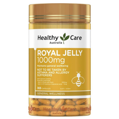 Sữa Ong chúa Healthy Care Royal Jelly Úc Tăng cường sức đề kháng, hỗ trợ tim mạch, huyết áp, bảo vệ da, cải thiện giấc ngủ- QuaTangMe Extaste