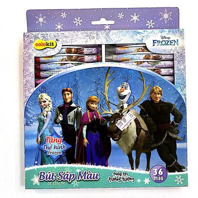 Bút sáp 36 màu Thiên Long CR-C033/FR