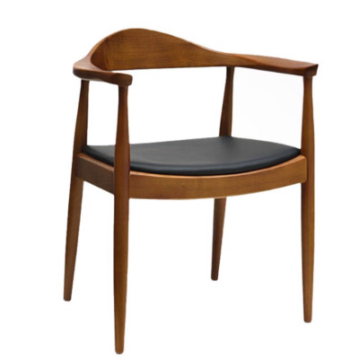 Ghế ăn gỗ Juno Sofa lưng tựa thấp kích thước 64 x 55 x 75cm