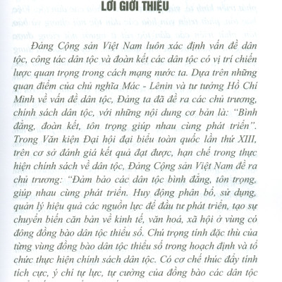 Bảo Tồn Và Phát Triển Một Số Dân Tộc Rất Ít Người Ở Việt Nam (Si La, Pu Péo, Rơ Măm, Brâu Và Ơ Đu)