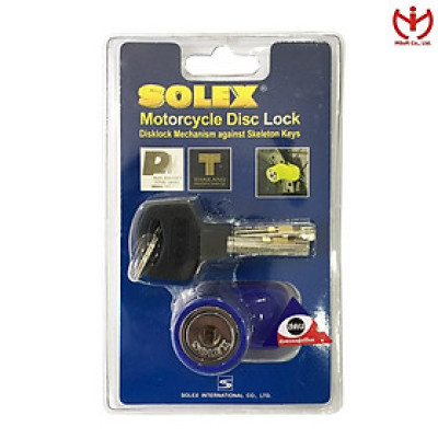 Khóa xe máy Solex 9025 dùng khóa phanh thắng đĩa - MSOFT