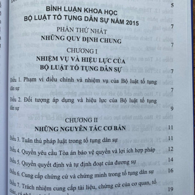 Bình Luận Khoa Học Bộ Luật Tố Tụng Dân Sự năm 2015