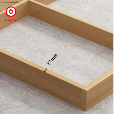 [Miễn phí vận chuyển & lắp đặt] Giường ngủ bệt thông minh kiểu Nhật cao cấp có vách ốp đầu giường Ohaha - GB005