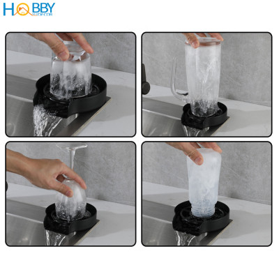 Vòi phun rửa ly gắn chậu rửa chén áp suất mạnh Hobby Home Decor VRLT