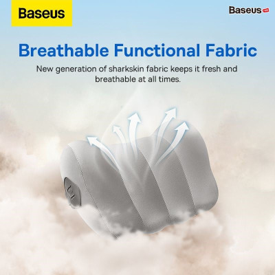 Gối Tựa ô tô Baseus ComfortRide Series Car Headrest/ Lumbar Pillow CNTZ- Hàng chính hãng