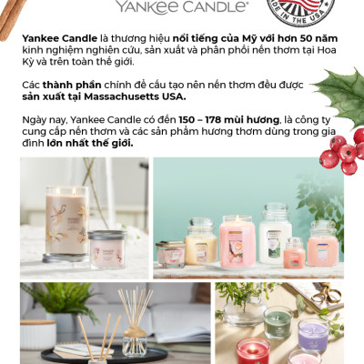 Nến ly tròn sáp đậu nành Yankee Candle size L (567g) - Sakura Blossom Festival