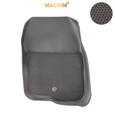 Thảm 2 lớp (sd3) dạng lưới lục giác cho Honda CRV 2024+ bề mặt cao su siêu sạch nhãn hiệu Macsim