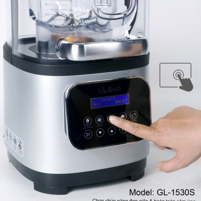 Sinh Tố Công Nghiệp Gali GL-1530S Dung tích 2 Lít, thiết kế chống ồn, Motor 100% dây đồng đảm bảo độ bền bỉ, bảng điều khiển dạng cảm ứng, lưỡi dao bằng thép không gỉ. Hàng chính hãng bảo hành 24 tháng