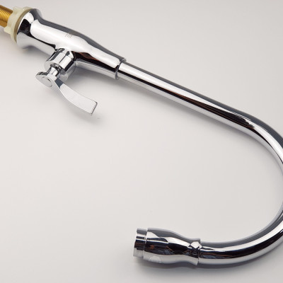 Vòi rửa chén lạnh Đồng mạ Chrome Eurolife EL-RC06 (Trắng bạc)