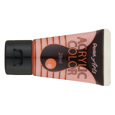 Tuýp Màu Acrylic Pentel WA2-T154 - Metallic Orange