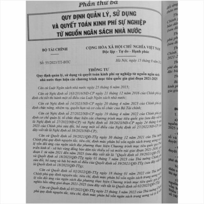 Sách Hệ Thống Mục Lục Ngân Sách Nhà Nước - V2406D