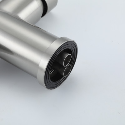 VÒI BẾP CAO CẤP 3 ĐƯỜNG NƯỚC TÍCH HỢP RO NHẬP KHẨU NGA GAPPO G4399-75 CẦN MỀM ĐẦU CHỤM LOE MÀU INOX - HÀNG CHÍNH HÃNG