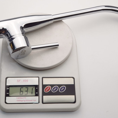 Vòi rửa chén nóng lạnh Eurolife EL-T009 (Trắng bạc)