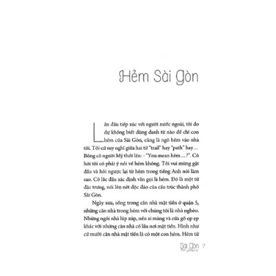 Sài Gòn Tình Yếu Của Tôi - Vanlangbooks