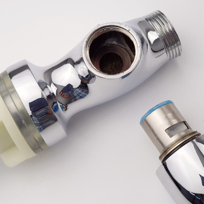 Vòi rửa chén lạnh Eurolife EL-T016 (Trắng bạc)