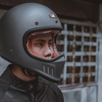 MŨ BẢO HIỂM FULLFACE CỔ ĐIỂN BULLDOG DOGO (KHÔNG KÈM MÁI CHE) - GARA20