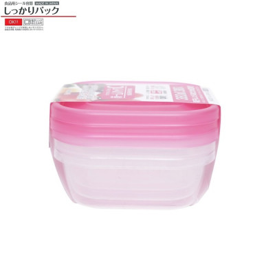 Combo 02 Bộ hộp thực phẩm Nakaya 380ml - Nội địa Nhật Bản (03 hộp/Bộ)