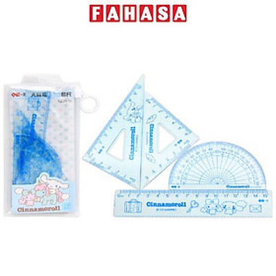 Bộ Thước Eke 4 Món Cinnamoroll - iiGEN YZ2676