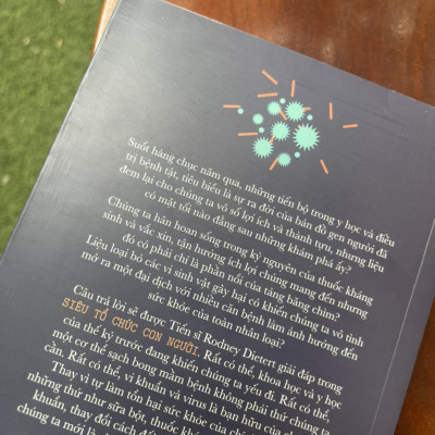 SIÊU TỔ CHỨC CON NGƯỜI(The Human Superorganism) - Minh triết về thế giới vi sinh vật trong cơ thể chúng ta  - Rodney Dietert, PhD - Team Nhà Hân dịch– Huy Hoàng Books -NXB Dân Trí