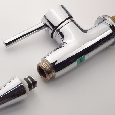 Vòi rửa chén nóng lạnh Eurolife EL-T009 (Trắng bạc)