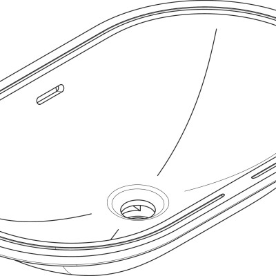 Chậu Lavabo âm HANSGROHE 22429 - Hàng chính hãng